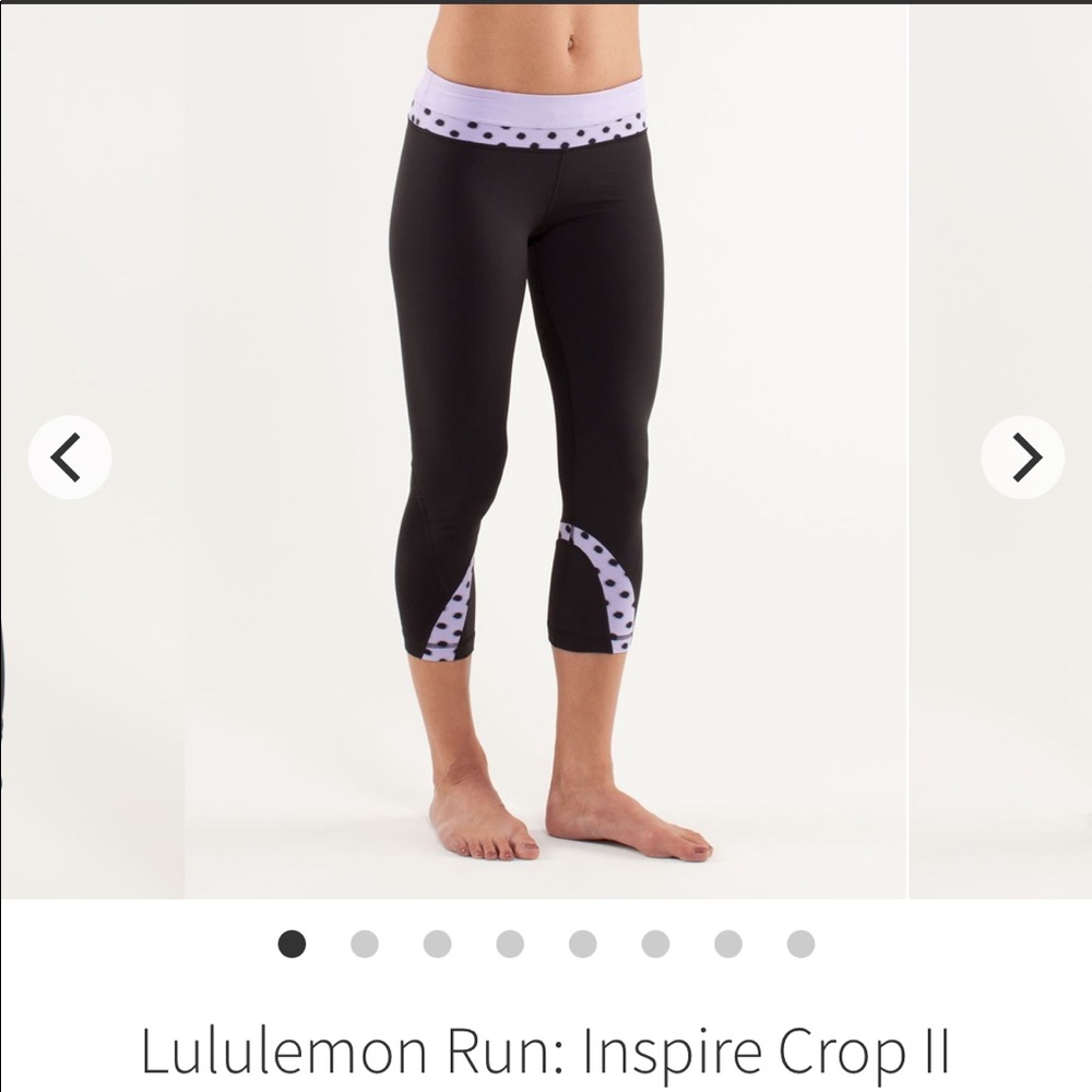 Lululemon Run: Inspire Crop II size 8